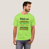 Banh Mi Vietnamese baguette van het T-shirt (Voorkant volledig)