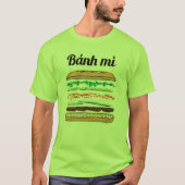 Banh Mi Vietnamese baguette van het T-shirt (Voorkant)
