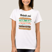 Banh Mi Vietnamese baguette van het T-shirt (Voorkant)