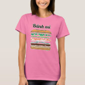 Banh Mi Vietnamese baguette van het T-shirt (Voorkant)