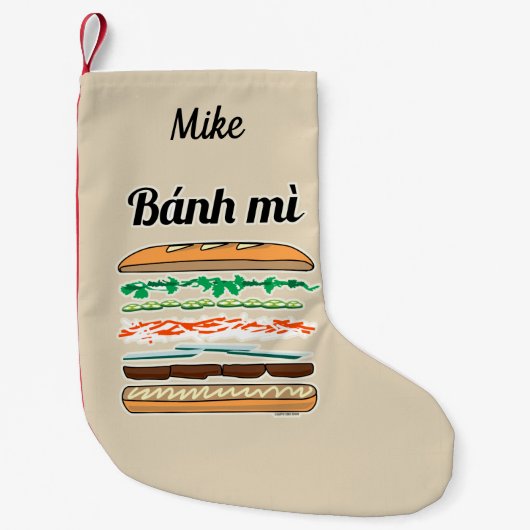 Banh Mi Vietwich, Frans brood Kleine Kerstsok (Voorkant)