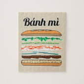 Banh Mi Vietwich, Frans brood Legpuzzel (Verticaal)