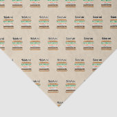 Banh Mi Vietwich, Frans brood Tissuepapier (Detail)