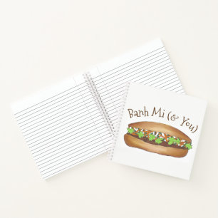 Banh Mi & You Pork Sandwich Vietnamese Food Foodie Notitieboek