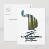 banier nationaal monument briefkaart (Voorkant / Achterkant)