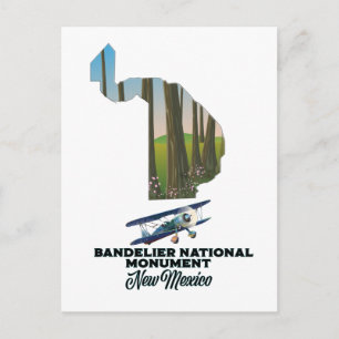 banier nationaal monument briefkaart