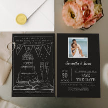 Banier Over Me Is Liefde Monogrammed Bruiloft