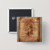 Banish Drama Llamas - 2-inch Square Button (Voorkant /achterkant)