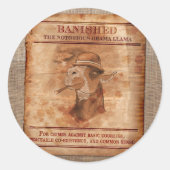 Banish Drama Llamas - 3" Stickers (Voorkant)