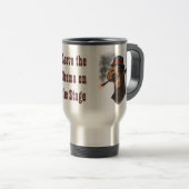 Banish Drama Llamas - Roestvrijstalen Mok (Voorkant rechts)