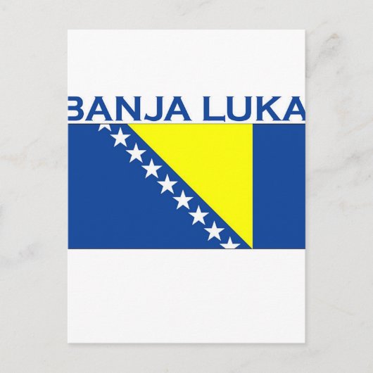 Banja Luka Briefkaart (Voorkant)