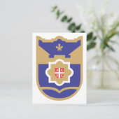 Banja Luka Coat of Arms Briefkaart (Staand voorkant)