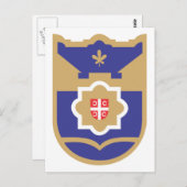 Banja Luka Coat of Arms Briefkaart (Voorkant / Achterkant)