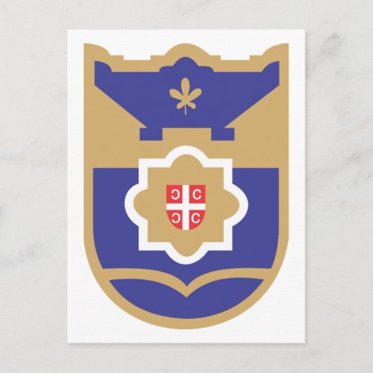 Banja Luka Coat of Arms Briefkaart (Voorkant)