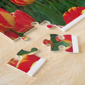 Banja Luka Tulips in een gebied met een luchtballo Legpuzzel (Zijkant)