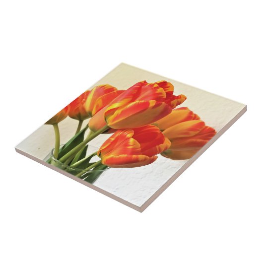 Banja Luka Tulips Tegeltje (Zijkant)