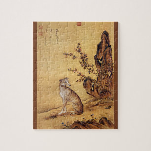 Banjinbiao 斑 彪 ~Greyhound ~ Giuseppe Castiglione ~ Legpuzzel