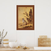 Banjinbiao 斑 彪 ~Greyhound ~ Giuseppe Castiglione Poster (Keuken)