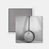 Banjo B&W Magneet (Voorkant / Achterkant)