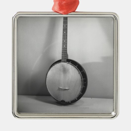 Banjo B&W Metalen Ornament (Voorkant)