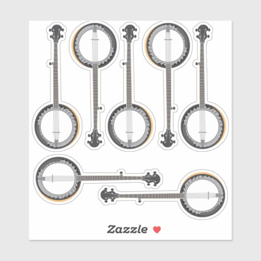 Banjo Banjo Sticker (Vel)