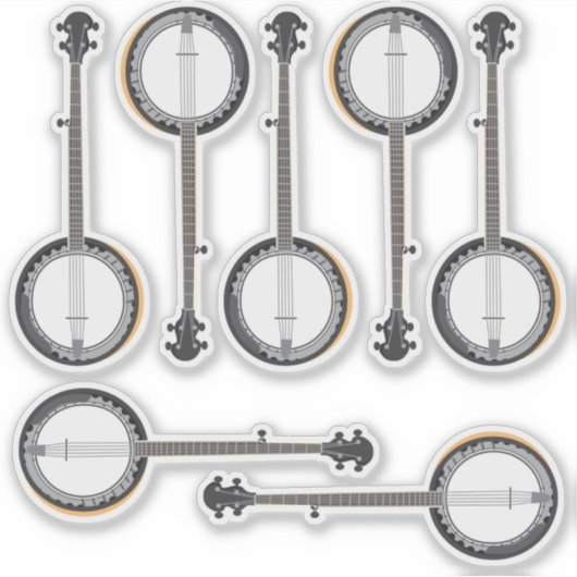 Banjo Banjo Sticker (Voorkant)