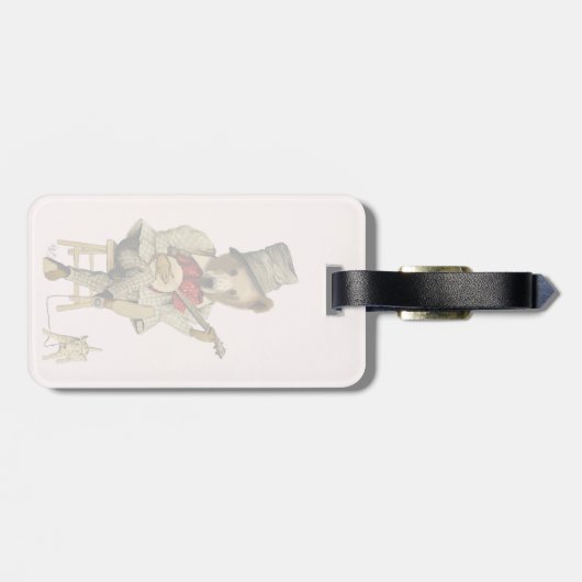 Banjo Beer 3 Bagagelabel (Achterkant horizontaal)