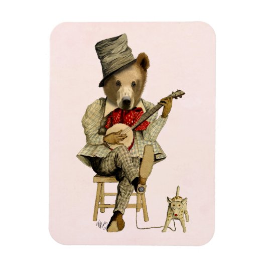 Banjo Beer 3 Magneet (Verticaal)