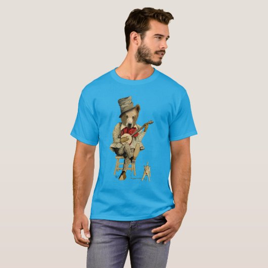 Banjo Beer 3 T-shirt (Voorkant volledig)