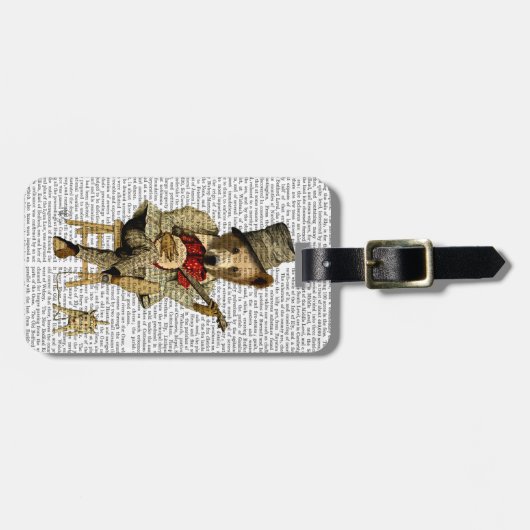 Banjo Beer Bagagelabel (Voorkant horizontaal)