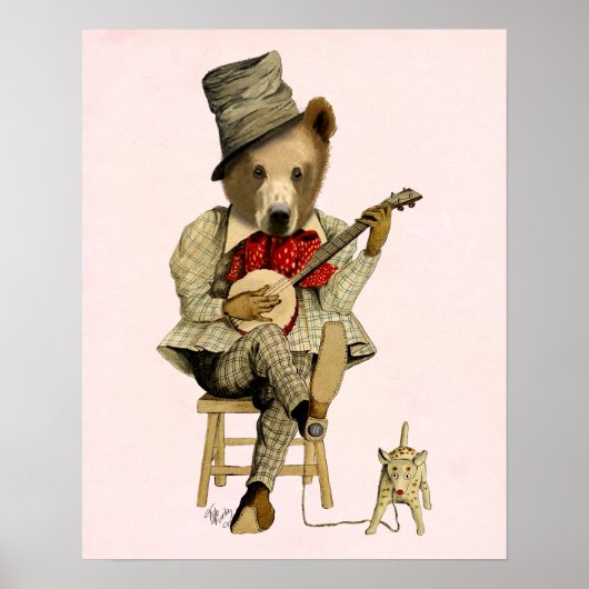 Banjo Beer Poster (Voorkant)