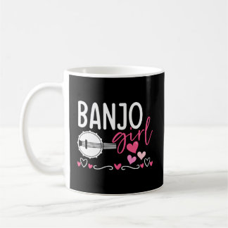 Banjo Bluegrass Banjo Speler Koffiemok