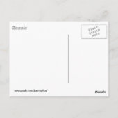 Banjo Bluegrass Frog Briefkaart (Achterkant)