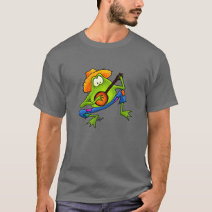 Banjo Bluegrass Frog T-shirt