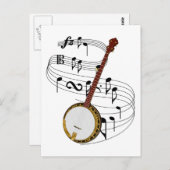 Banjo Briefkaart (Voorkant / Achterkant)