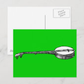 Banjo Briefkaart (Voorkant / Achterkant)