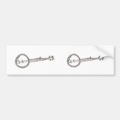 Banjo Bumpersticker (Voorkant)