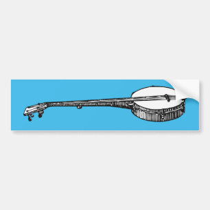 Banjo Bumpersticker