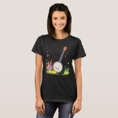 Banjo Bunny Easter Egg Hunt Banjo Paaszondag T-shirt (Voorkant volledig)