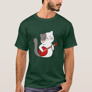 Banjo Cat friends T-shirt
