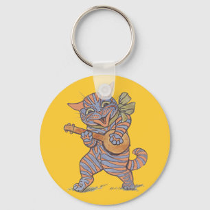 Banjo Cat Sleutelhanger
