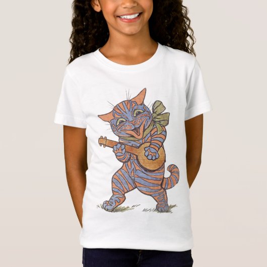 Banjo Cat T Shirt (Voorkant)