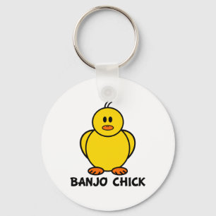 Banjo Chick Sleutelhanger