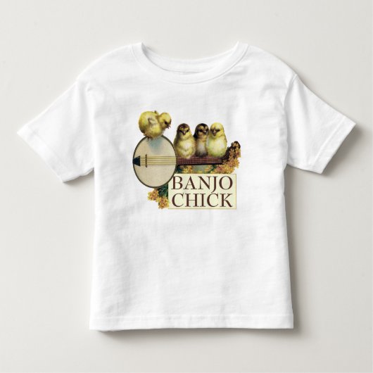 Banjo Chick Toddler lichtbaken T-Shirt (Voorkant)