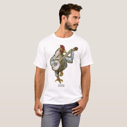 Banjo Chicken T-shirt (Voorkant volledig)