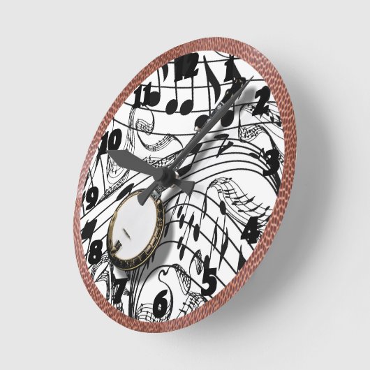 BANJO-CLOCK RONDE KLOK (Hoek)