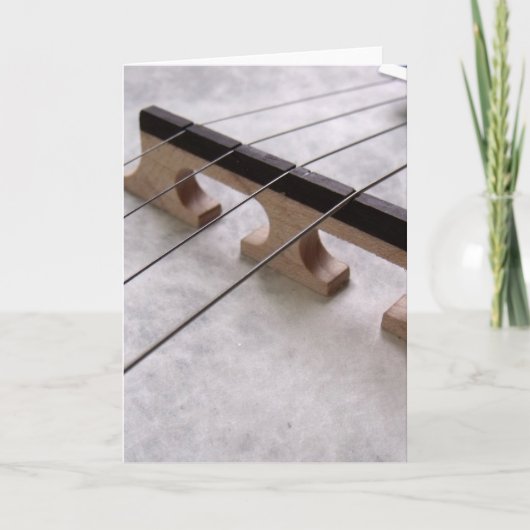 Banjo Closeup Kaart (Voorkant)