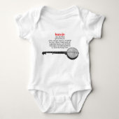 Banjo Definition Baby Creeper Romper (Voorkant)