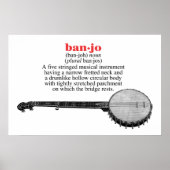 Banjo Definition Poster (Voorkant)
