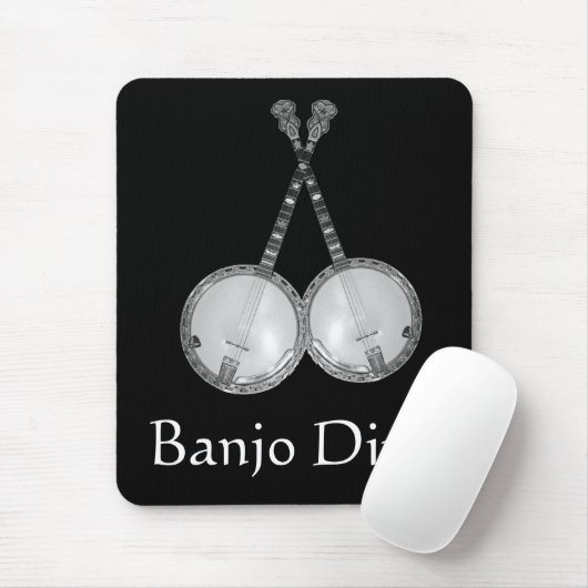 Banjo Diva Mousepad Muismat (Met muis)
